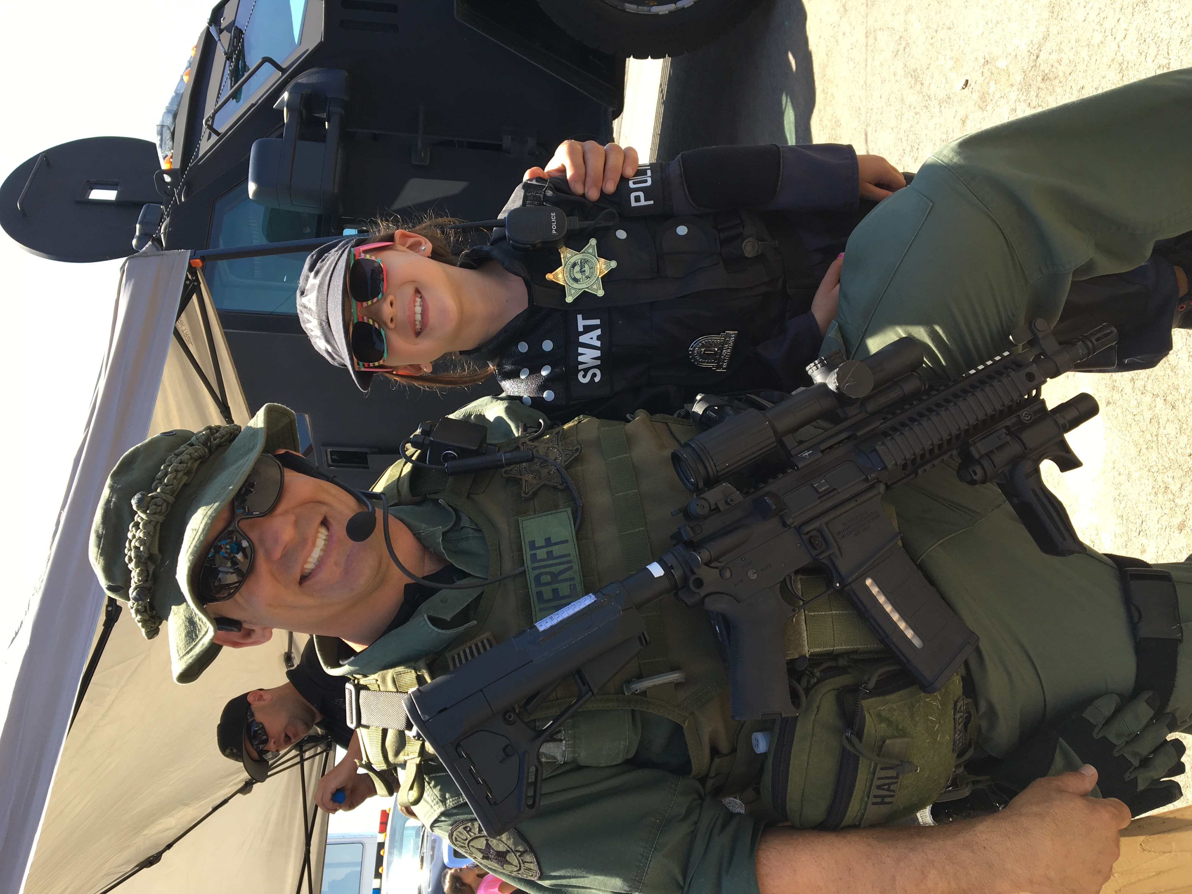  child with VCSO SWAT