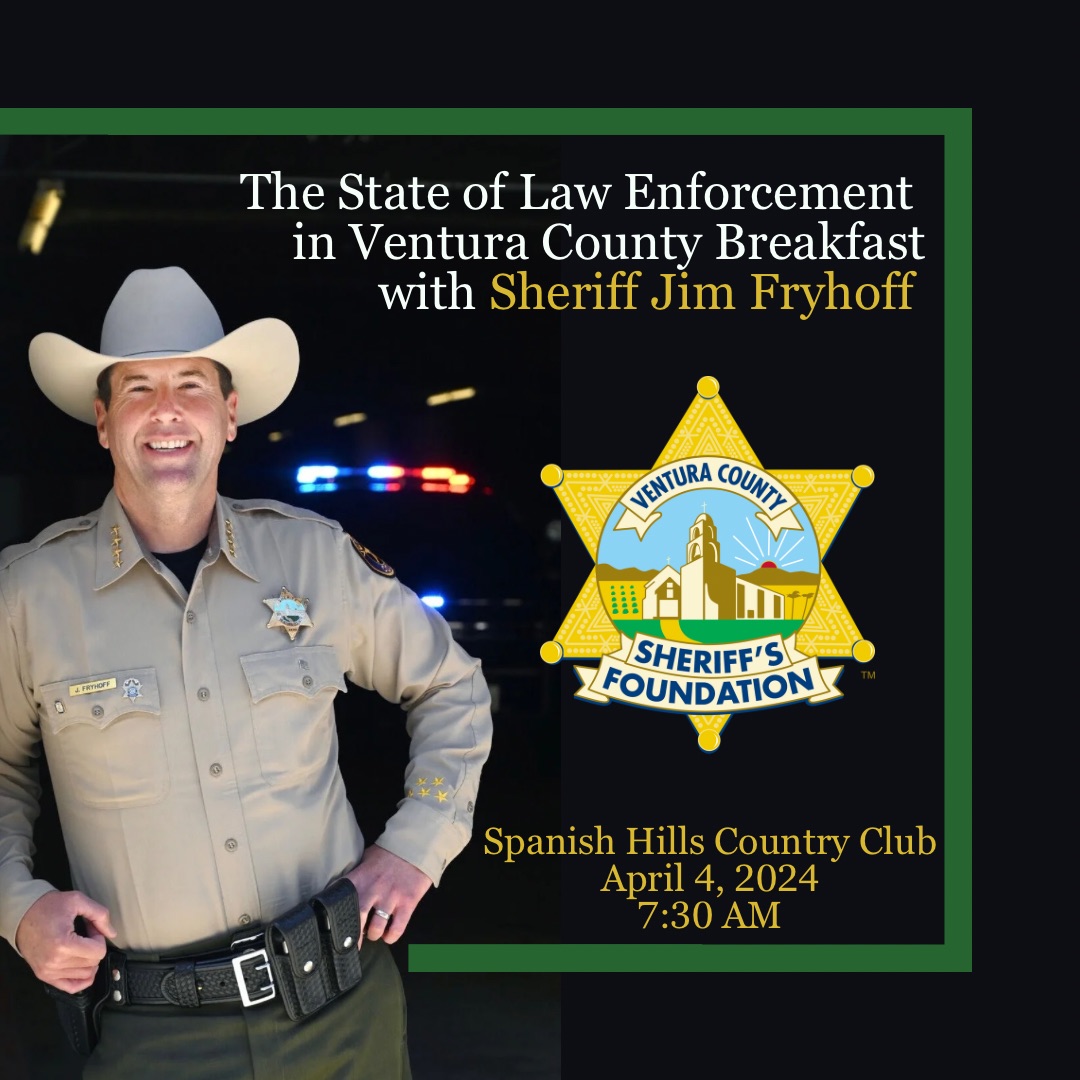 2024 State of Law Enforcement in Ventura County Breakfast with Sheriff Jim Fryhoff image